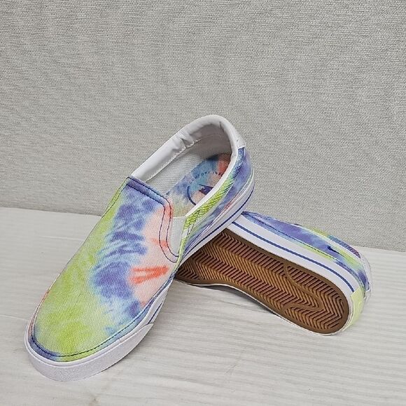 NIKE LEGACY COURT TIE-DYE SLIP-ON SNEAKERS BFPM-05-099 - Picture 1 of 10